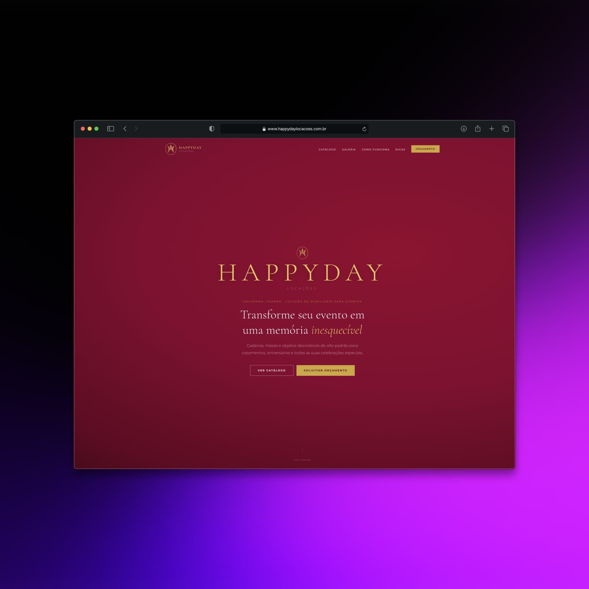 HappyDay Locações